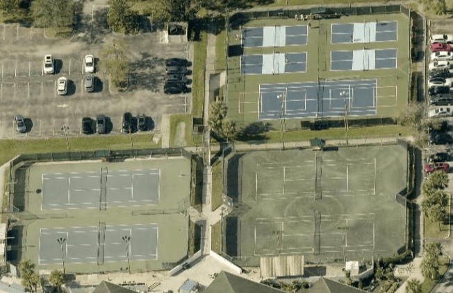 John Geigle YMCA pickleball courts