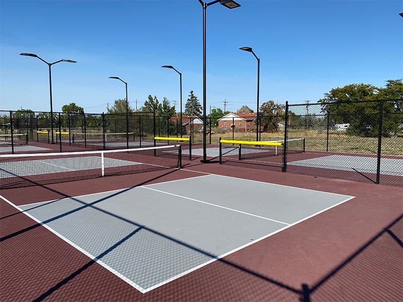 Clear Creek Valley Park pickleball courts
