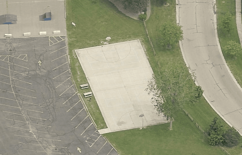 Maynard Red Aurand Park pickleball courts