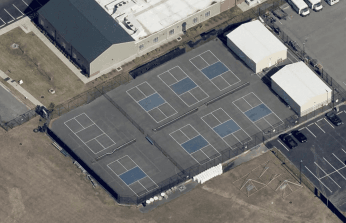 Simon Family Jewish Community Center pickleball courts