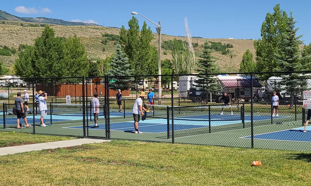Garden City Pond pickleball courts