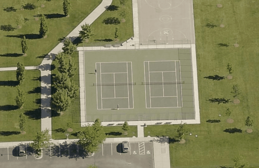 Peppermint Park pickleball courts
