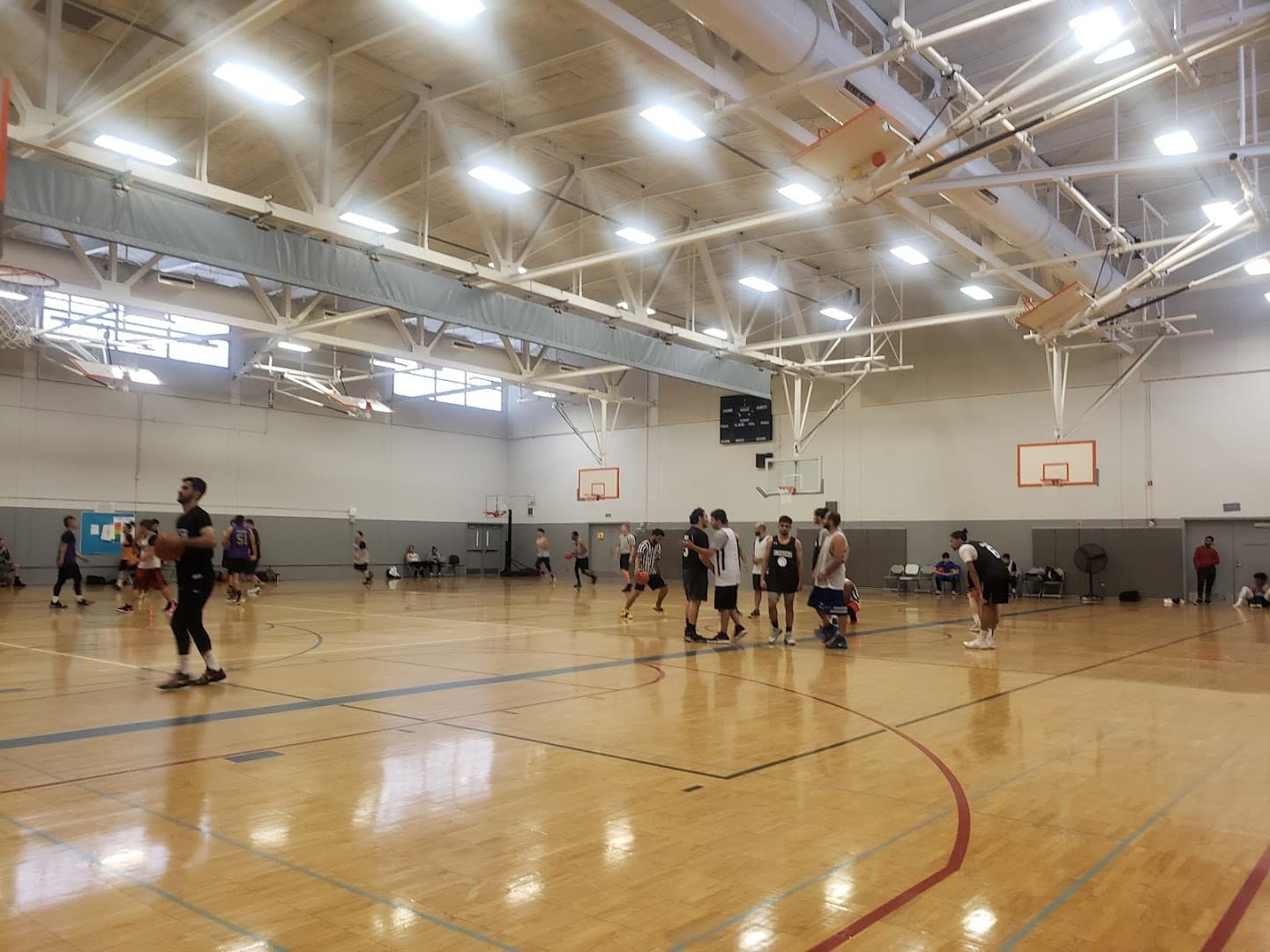 Spartan Recreation Center pickleball courts