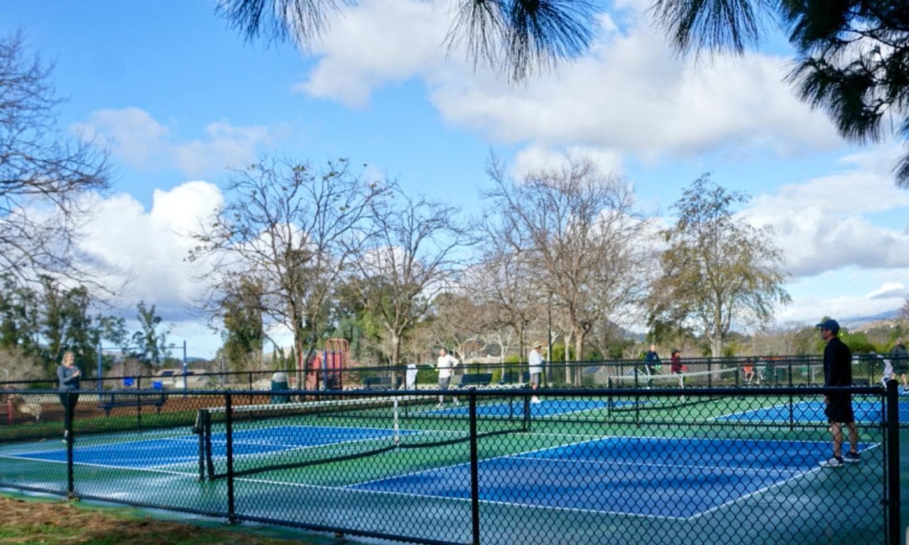 Meadow Park pickleball courts