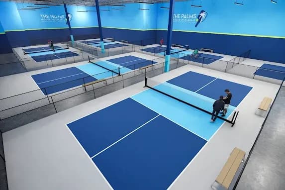 The Palms Indoor Pickleball pickleball courts