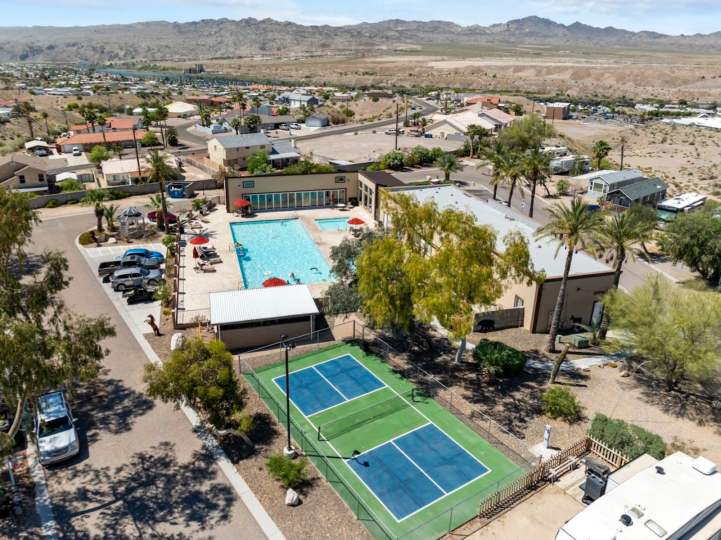 Silver View RV Park pickleball courts