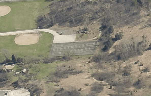 Glenbeulah High School pickleball courts