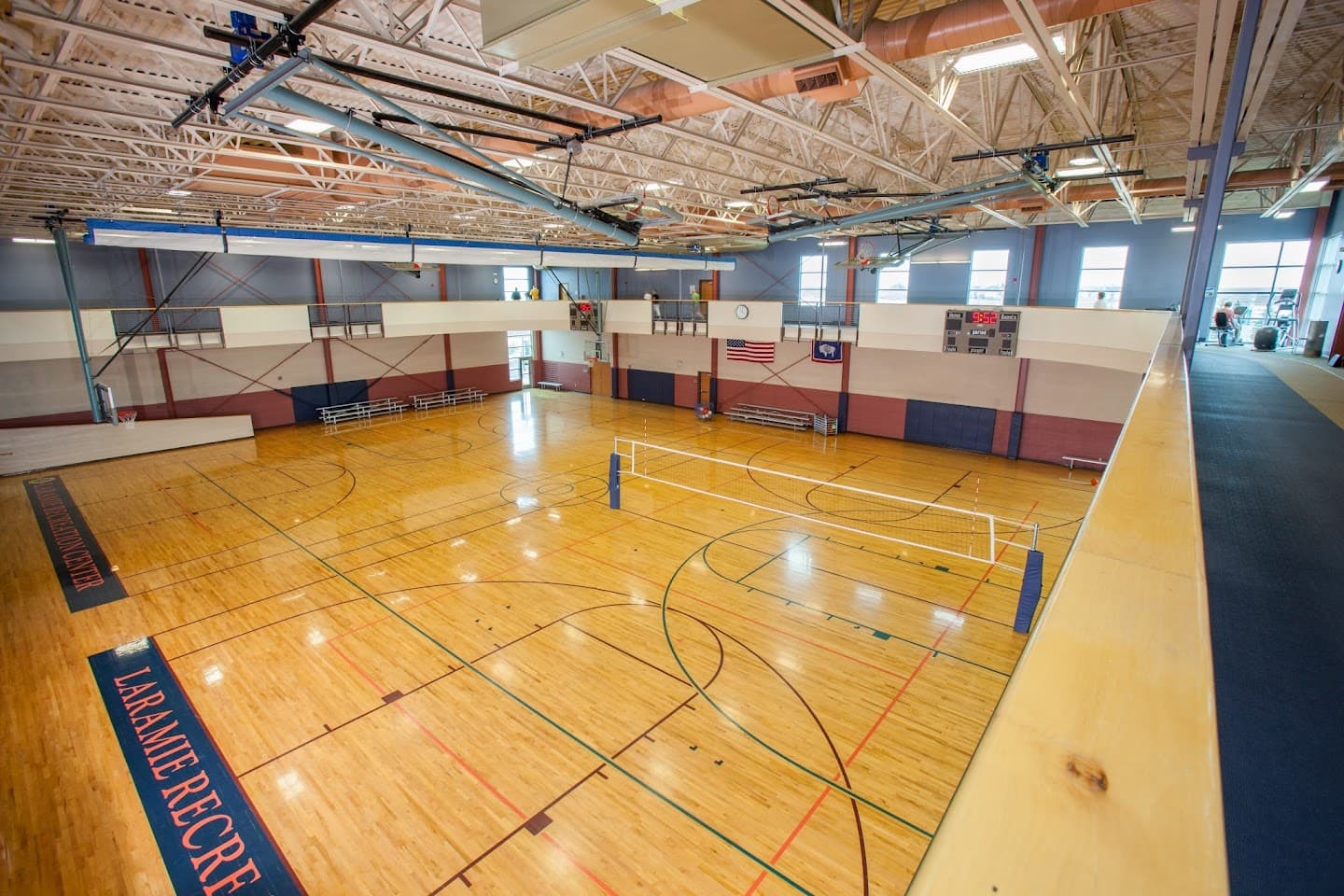 Laramie Recreation Center pickleball courts