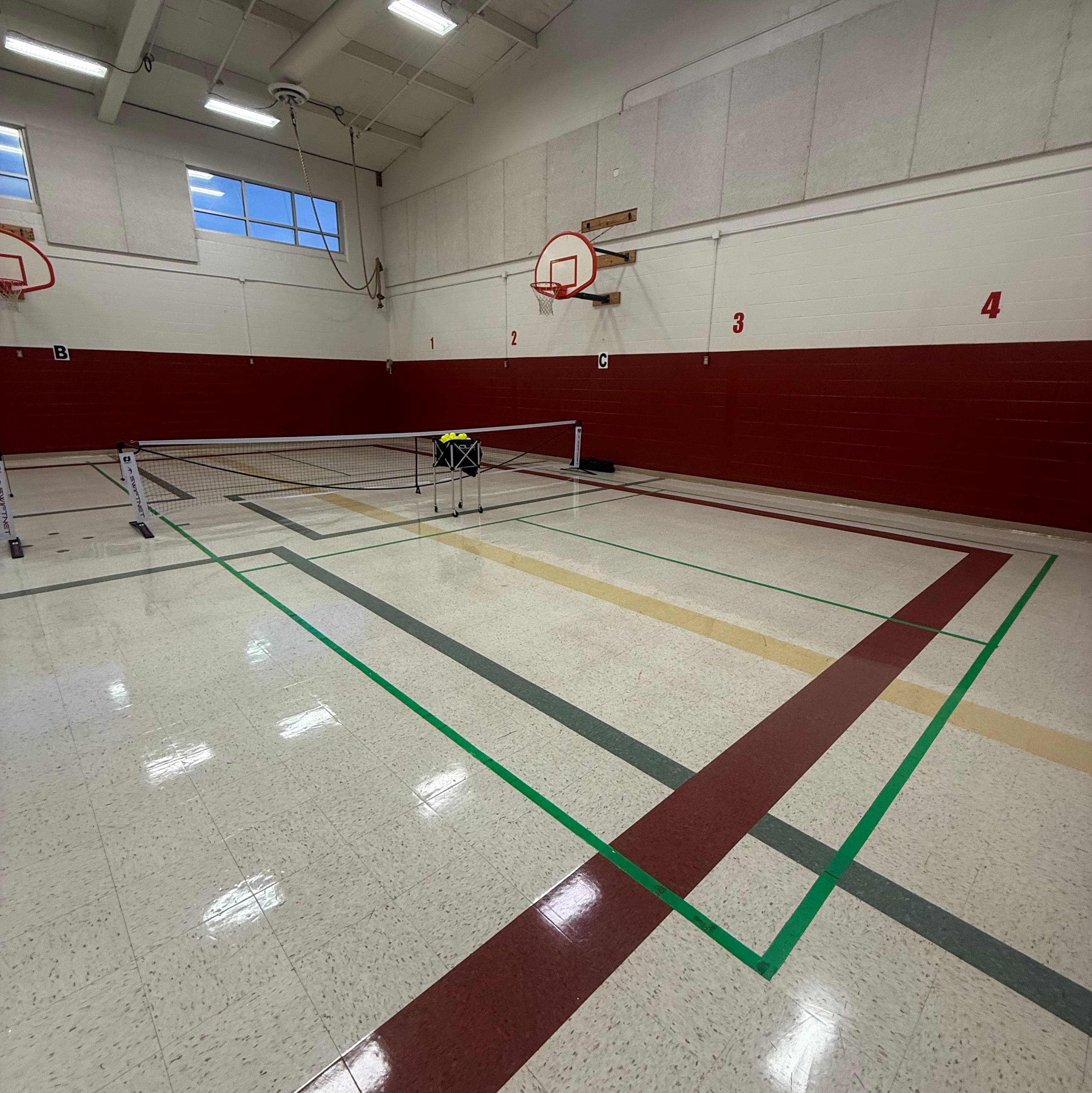 North Carroll Middle School (Back Gym) pickleball courts