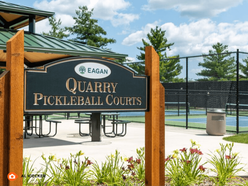 Quarry Park pickleball courts