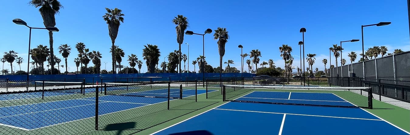 Barnes Tennis Center pickleball courts