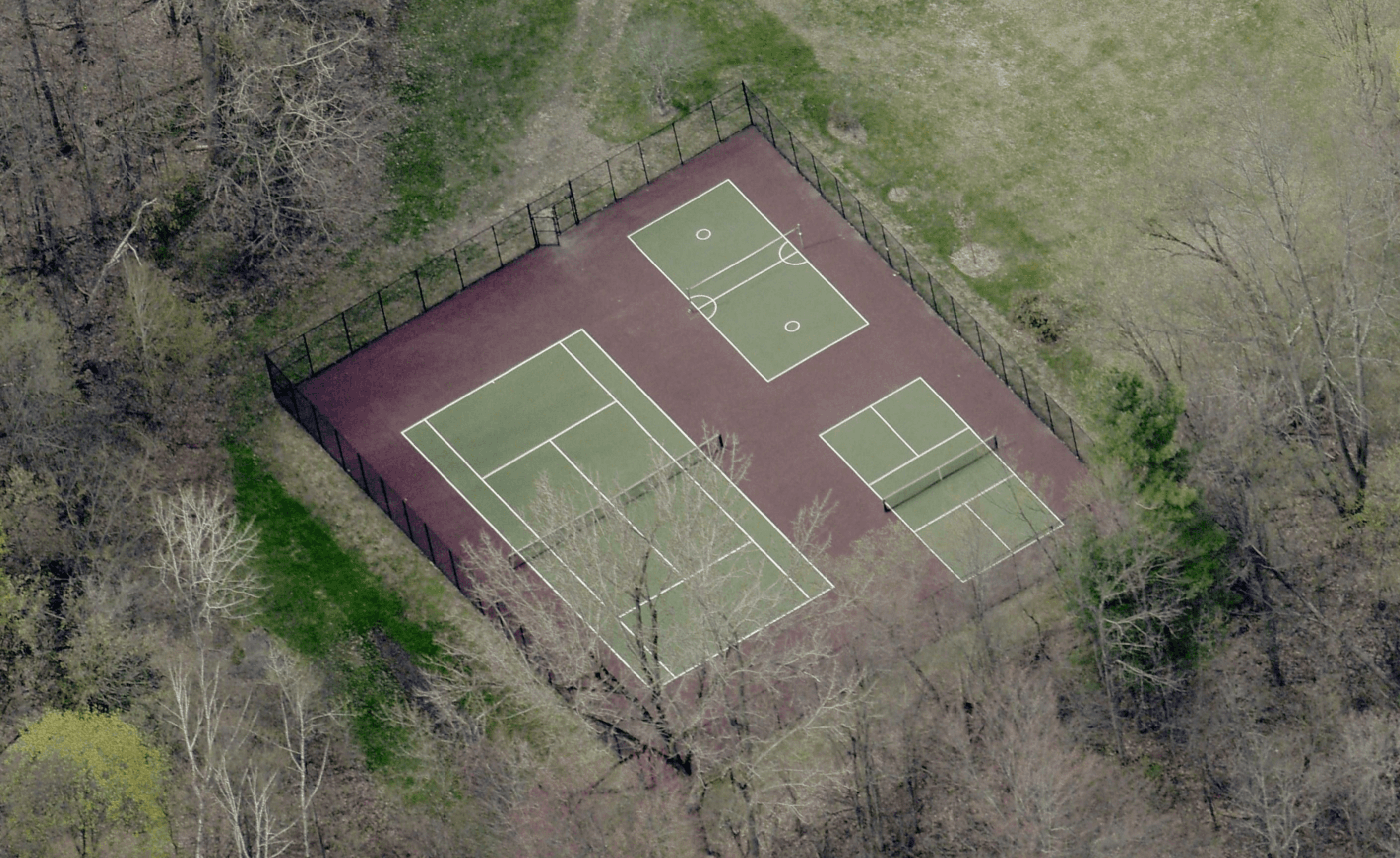 Schmanska Park pickleball courts