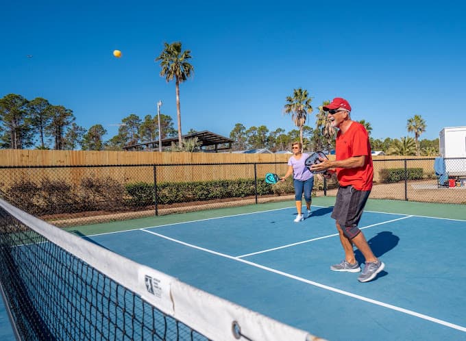 Pandion Ridge RV Resort pickleball courts