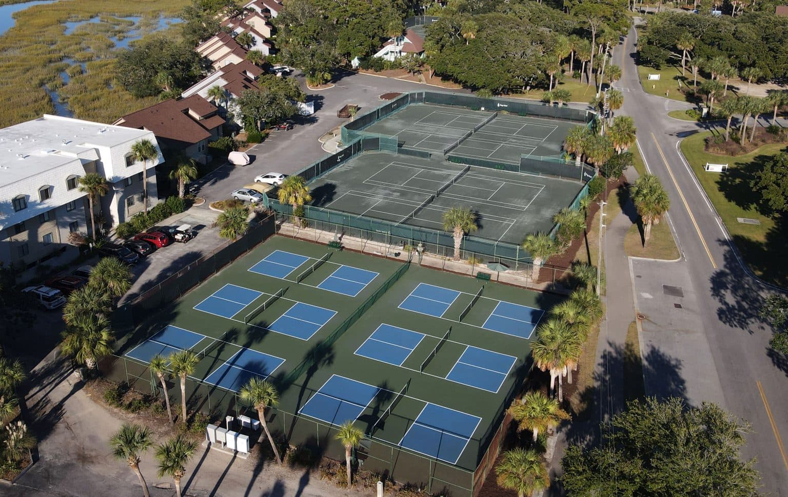 Fripp Island pickleball courts