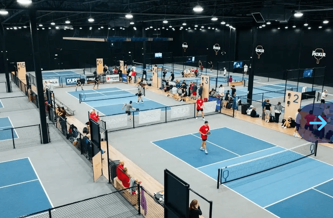 The Picklr Exton pickleball courts