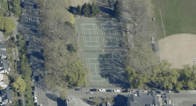 Magnolia Community Center pickleball courts