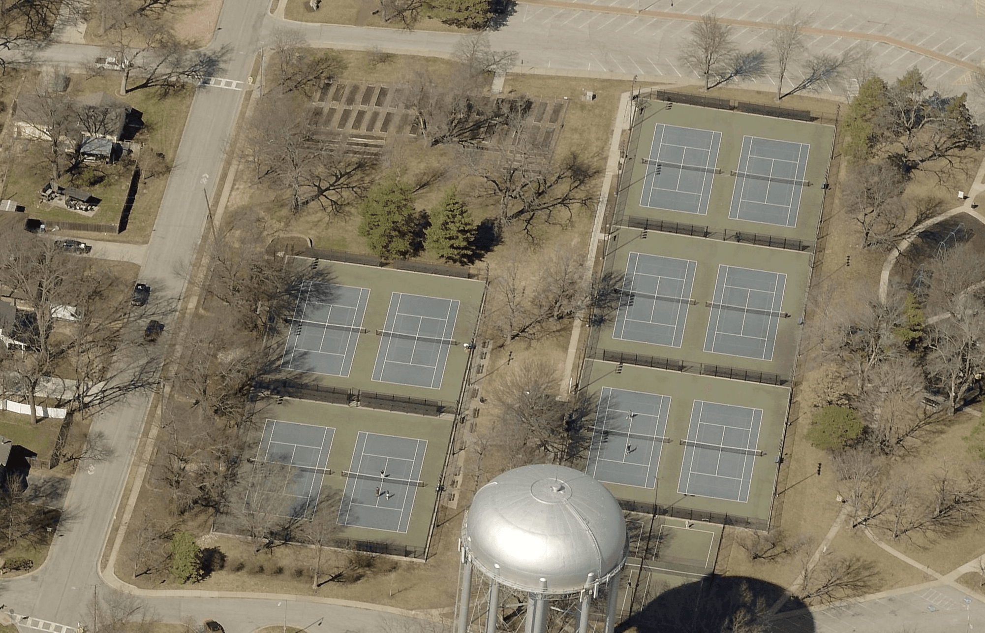 Harmon Park Tennis Courts pickleball courts