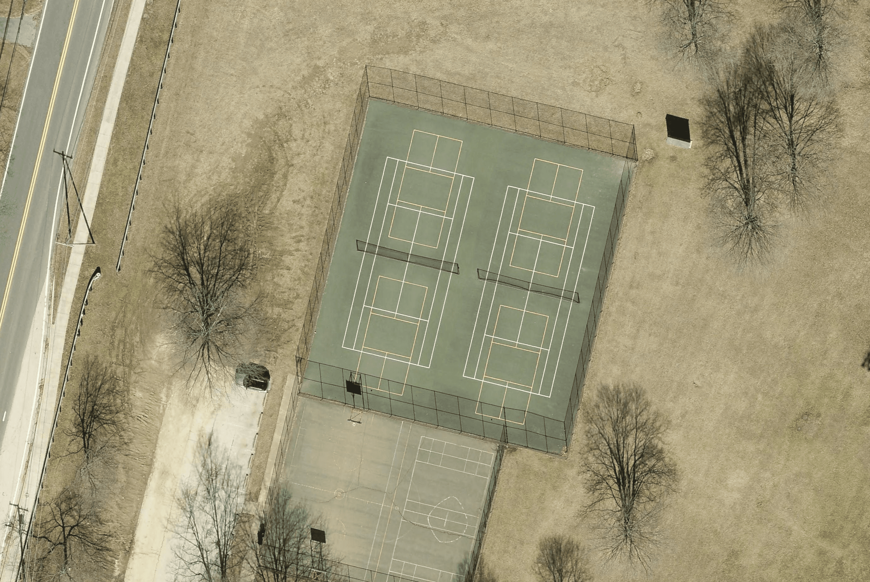 Jacksonville Elementary School pickleball courts