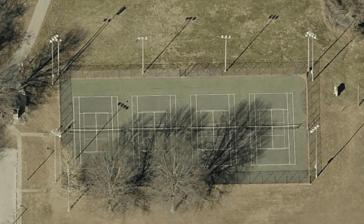 Mill Creek Park pickleball courts