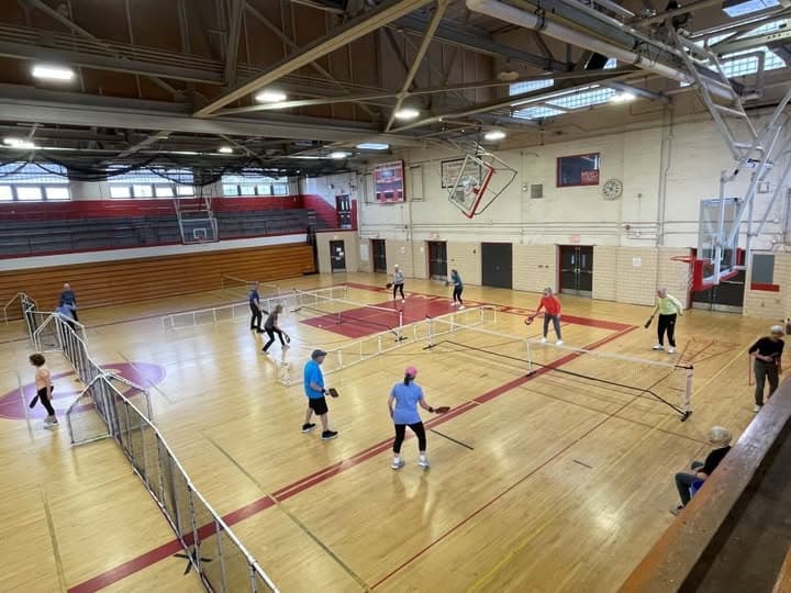 Memorial Gym Pickleball pickleball courts