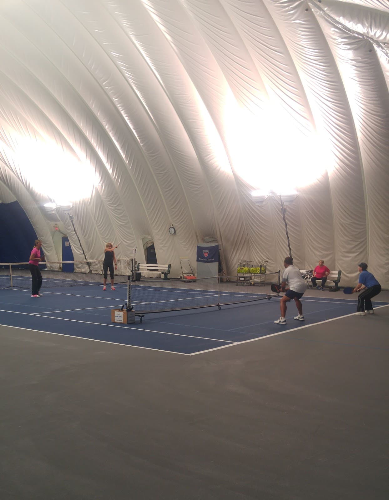 Olympic Indoor Tennis Club pickleball courts