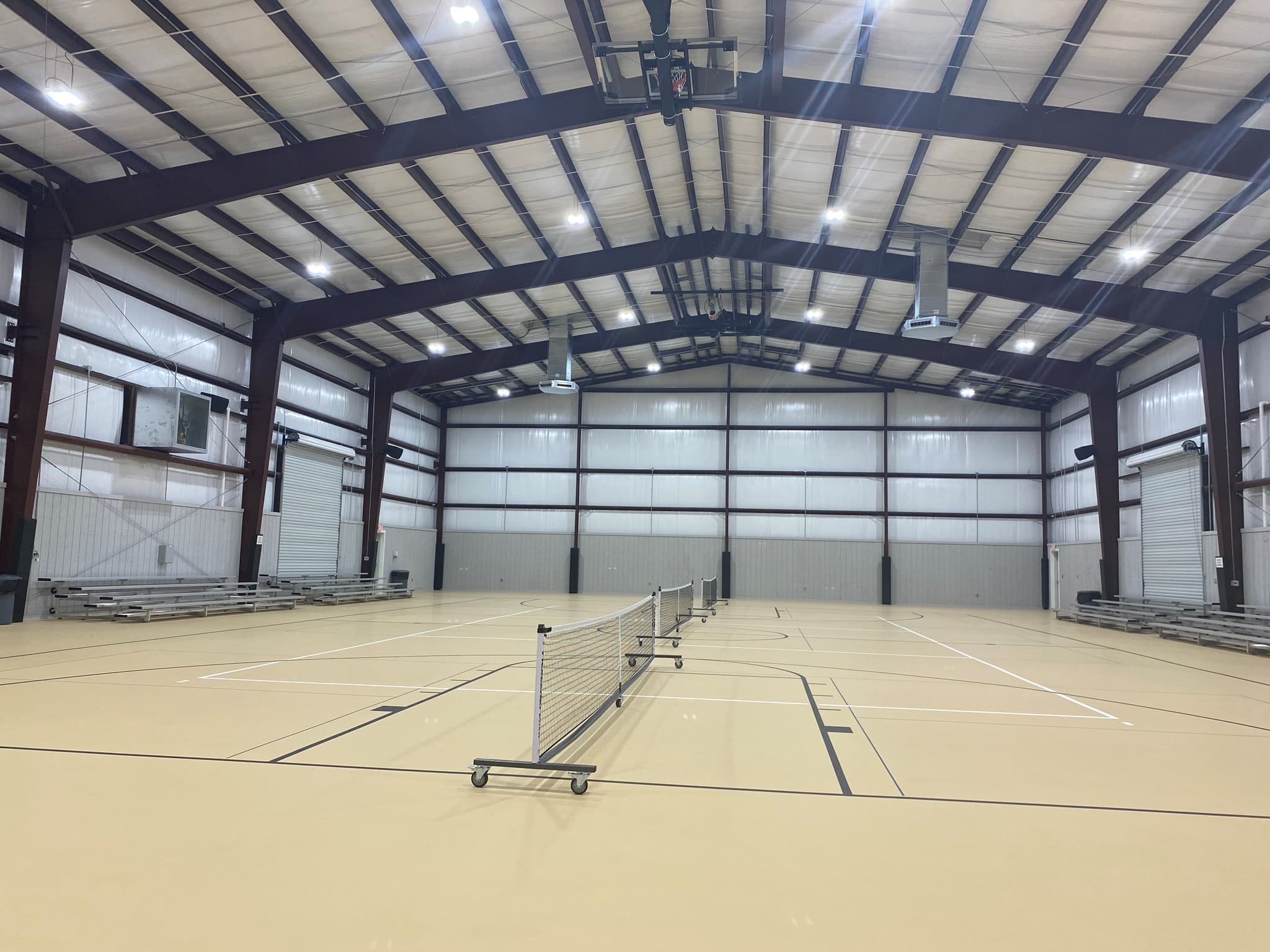 St. Clair County Event Center pickleball courts