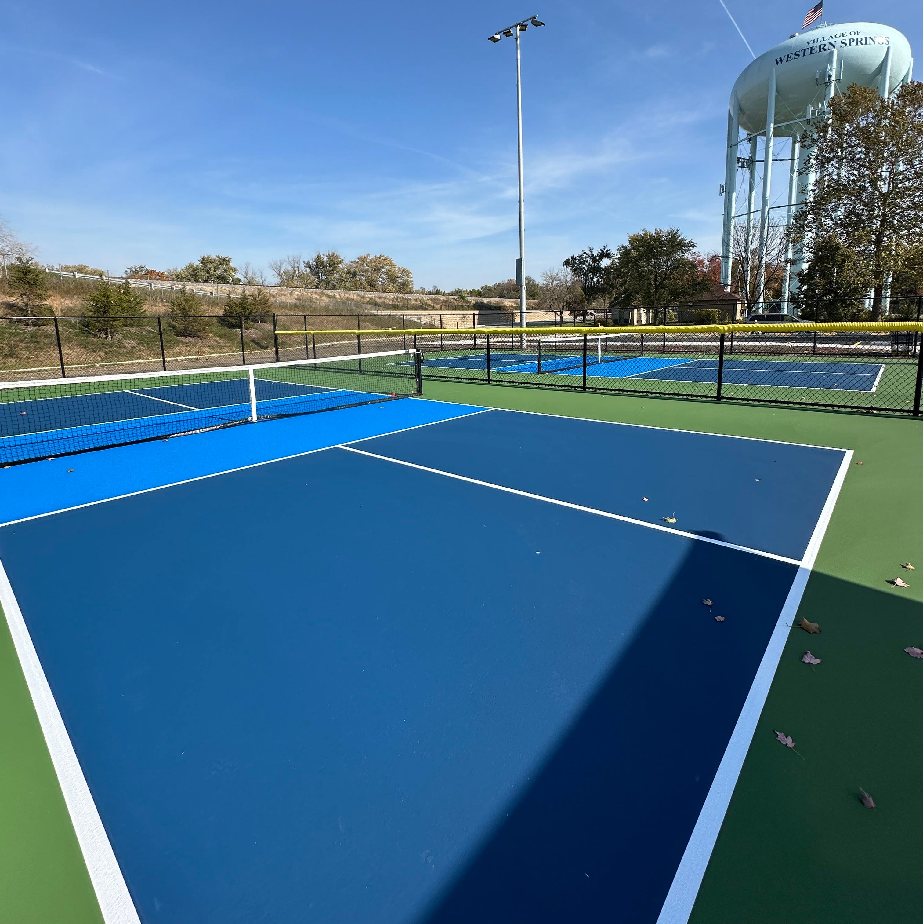 Springrock Park pickleball courts