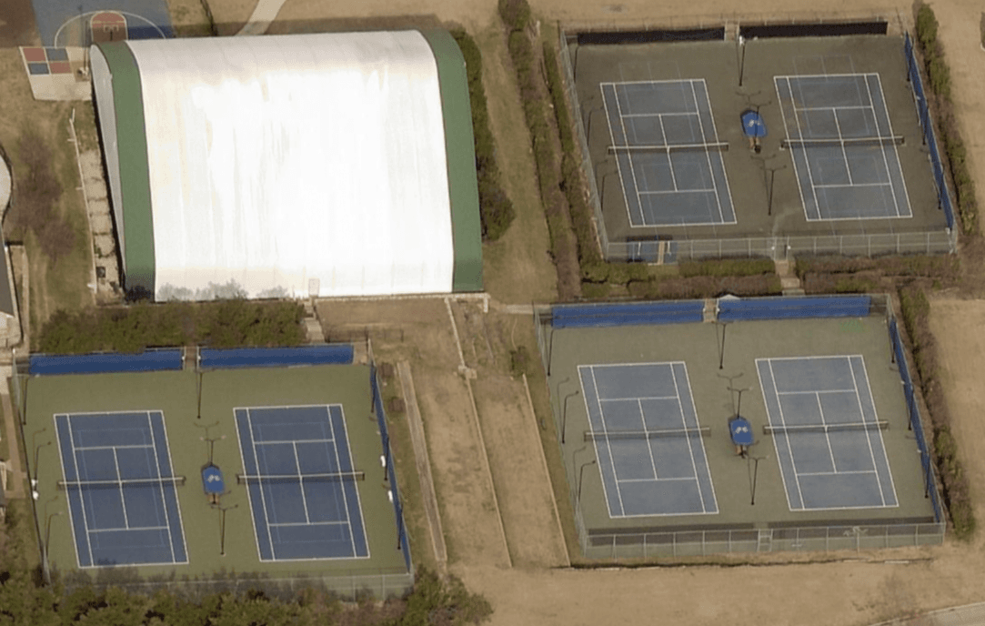 Rockwall Golf and Athletic Club pickleball courts