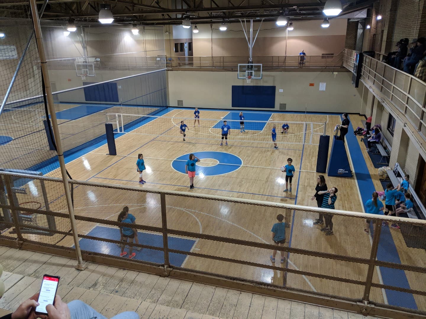 World War Memorial Building pickleball courts