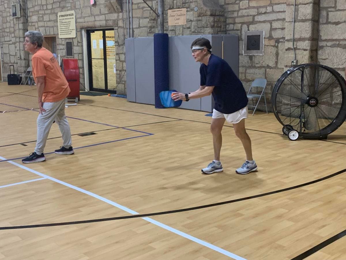 Stillwater Armory pickleball courts