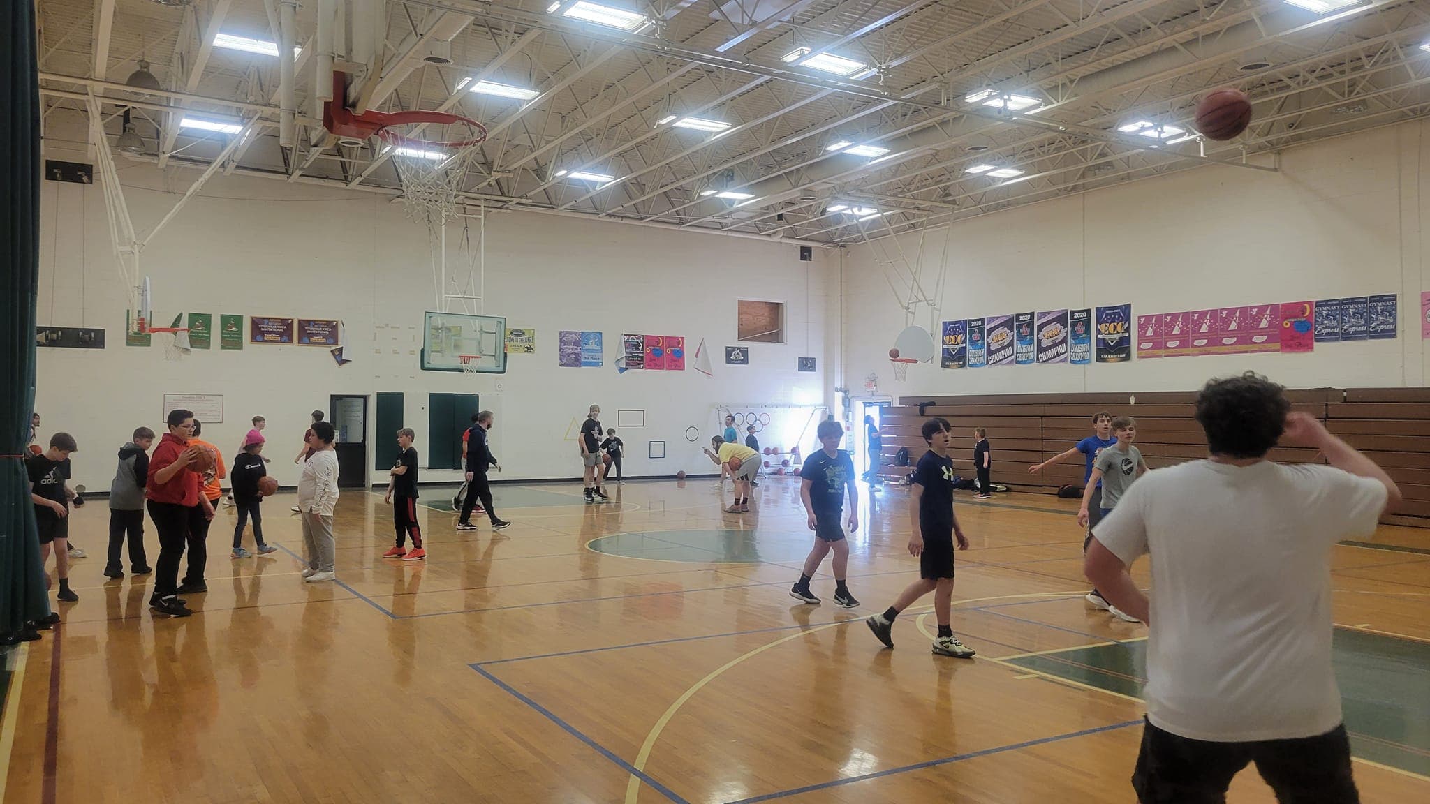 Franklin YMCA pickleball courts