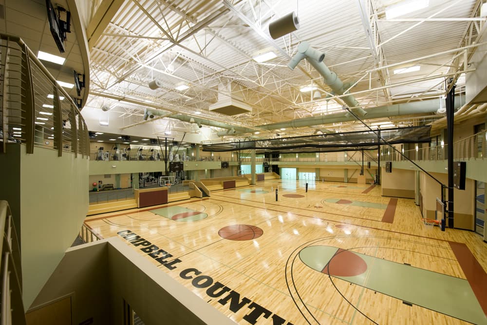Campbell County Rec Center pickleball courts