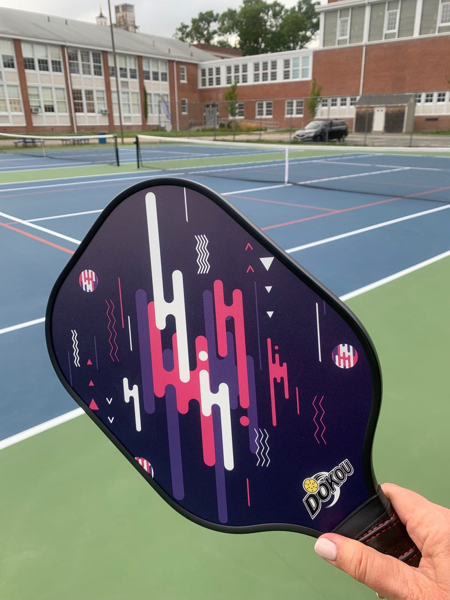 Gates Middle School pickleball courts