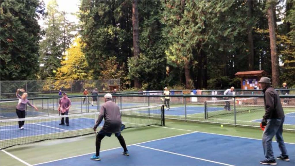 Whatcom Community College pickleball courts
