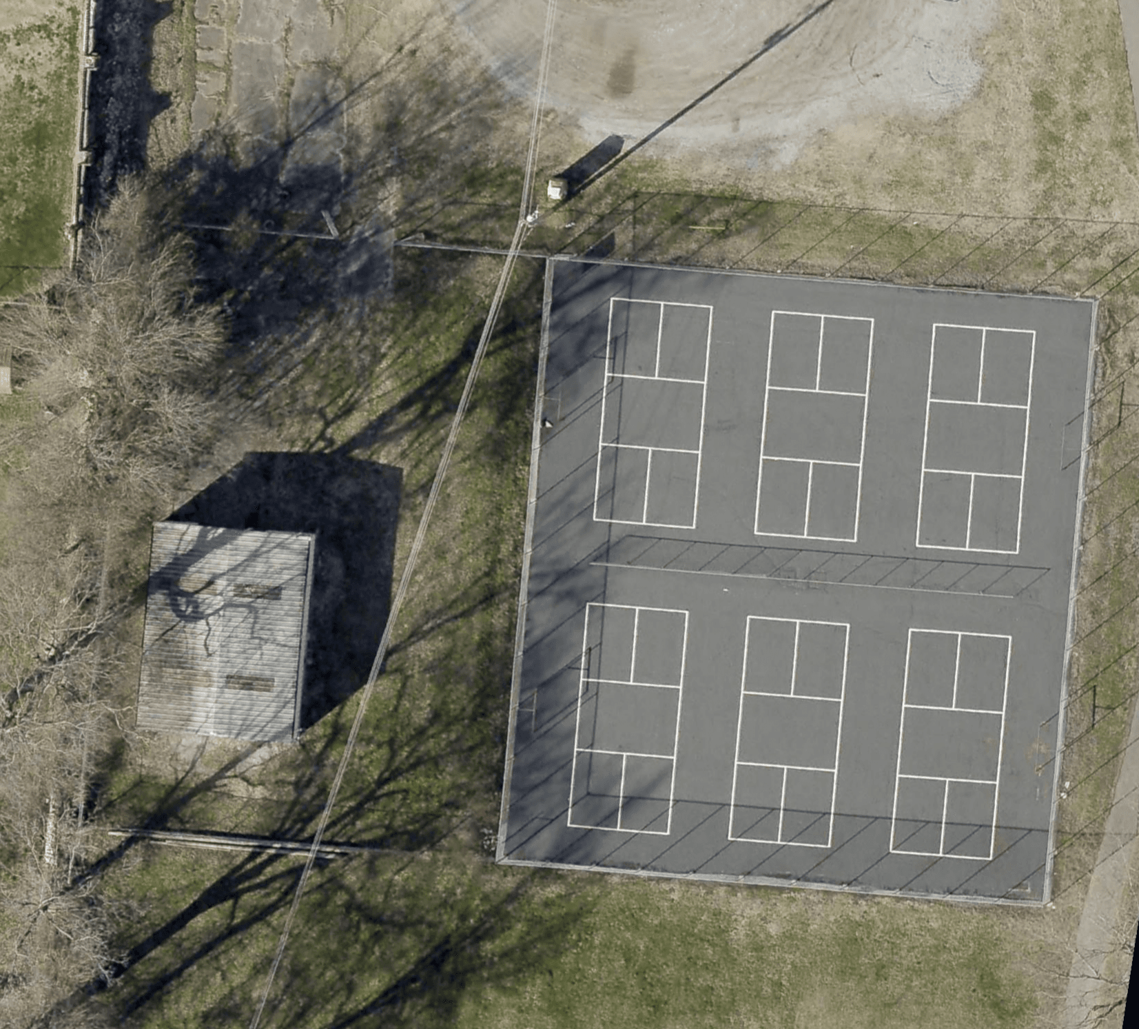 Jackson Park pickleball courts