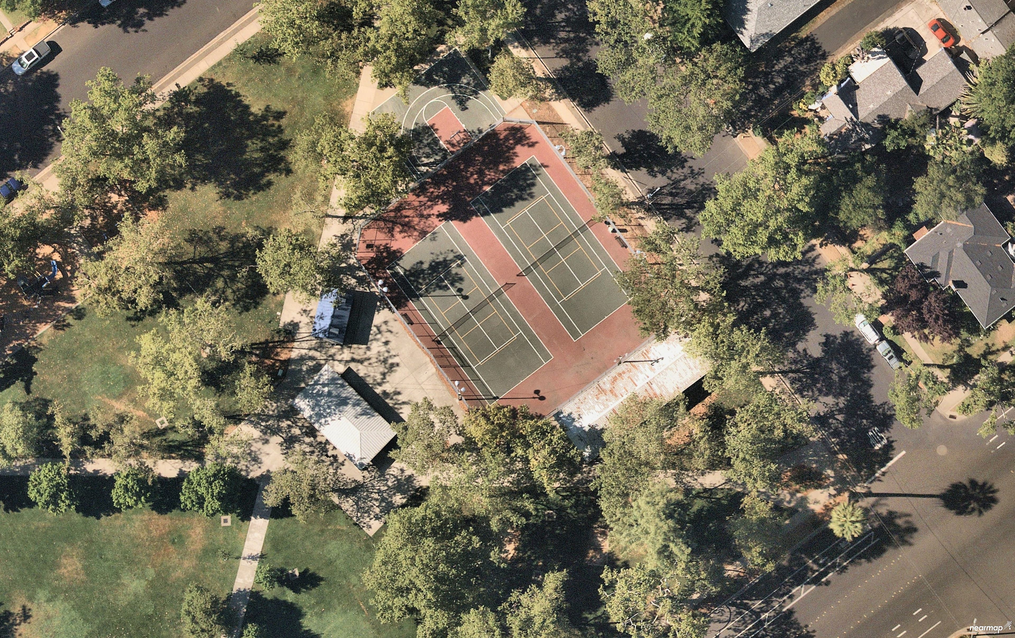 Woodbridge Park pickleball courts