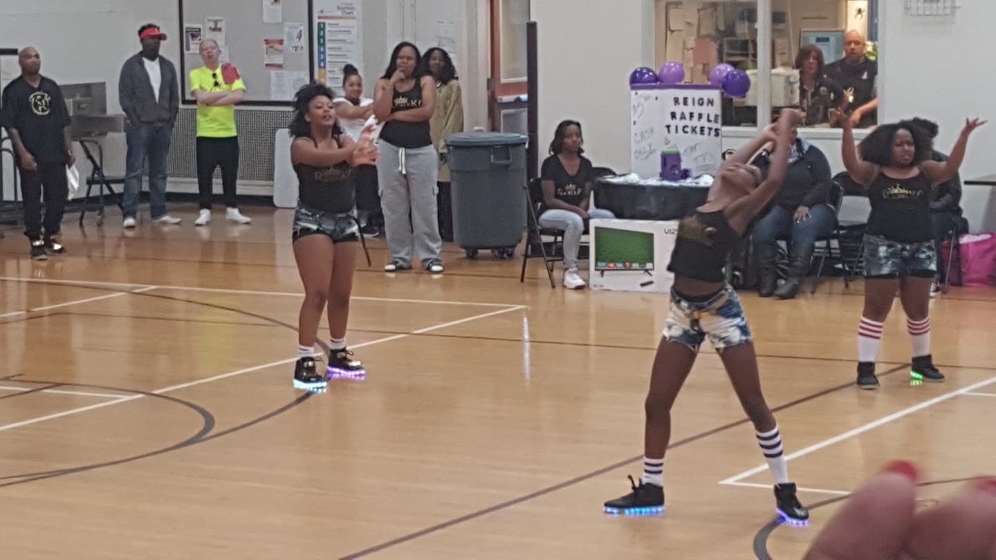 The Palmer Center pickleball courts