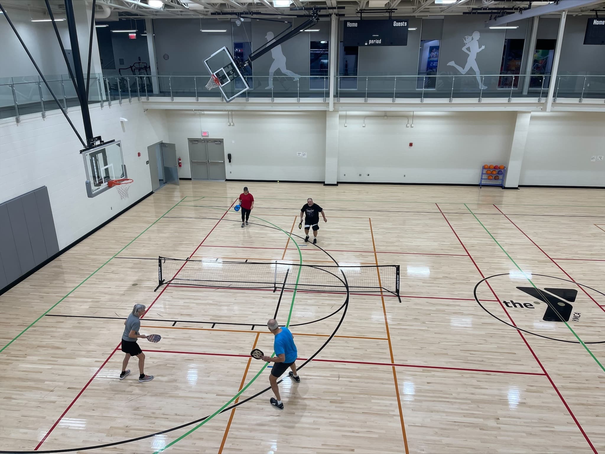 Shelby County YMCA pickleball courts