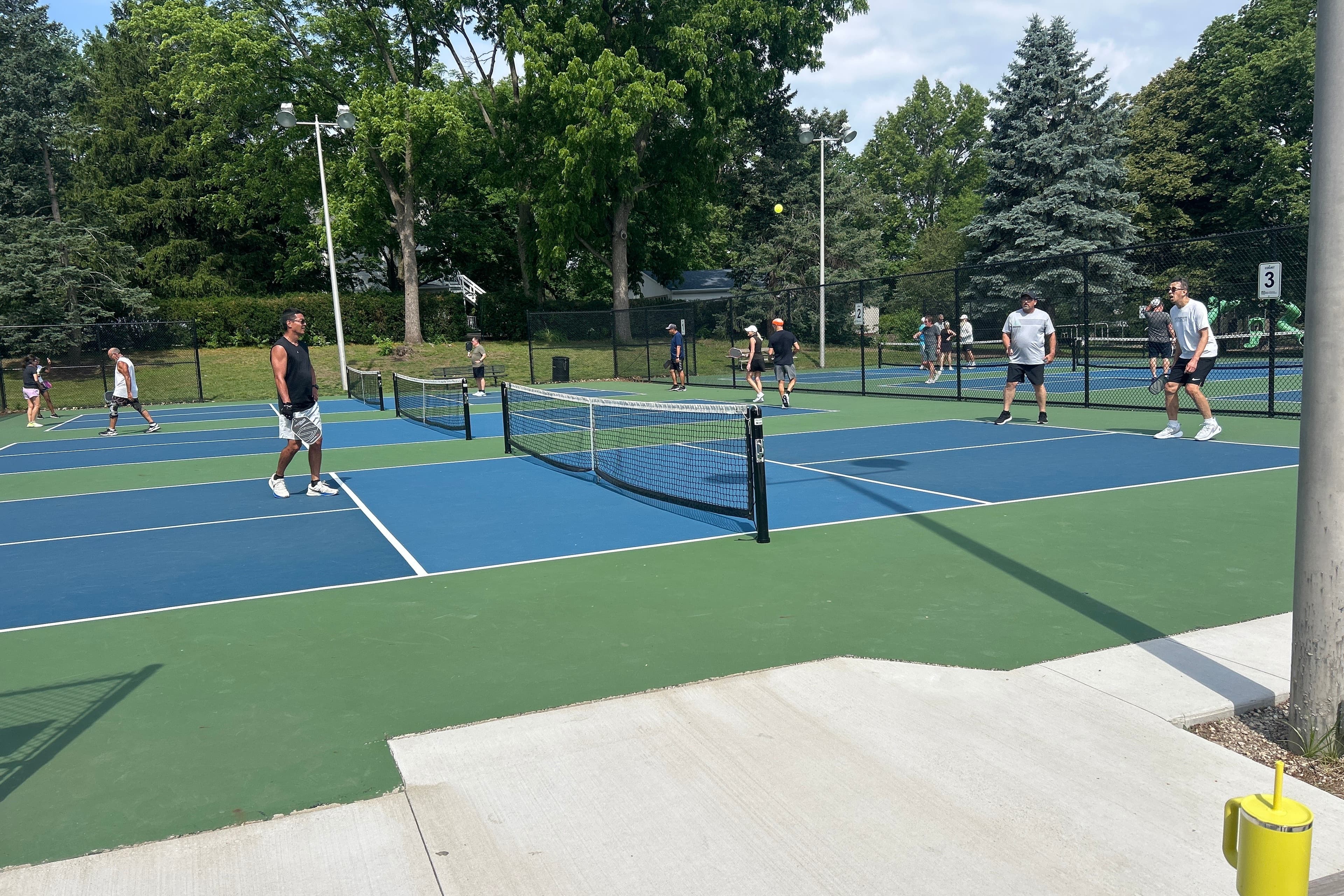 Underwood Park pickleball courts