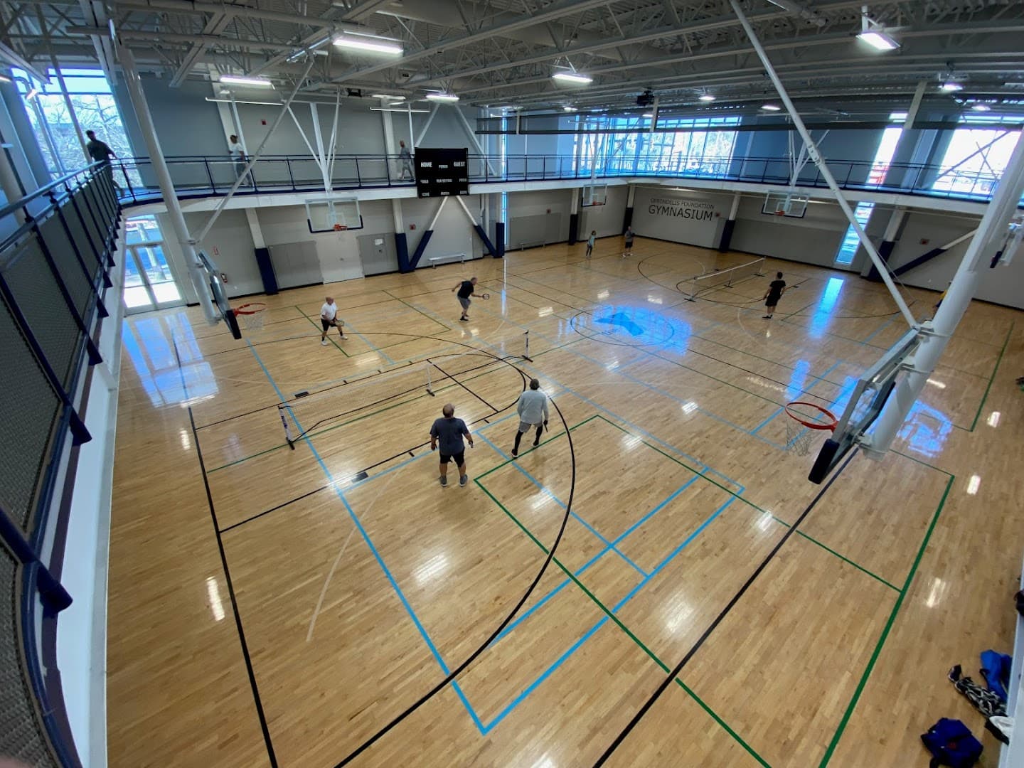 DEMAKES Family YMCA pickleball courts