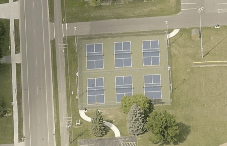 Carter Woods Park pickleball courts