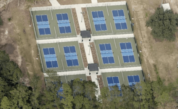 John Slidell Park pickleball courts