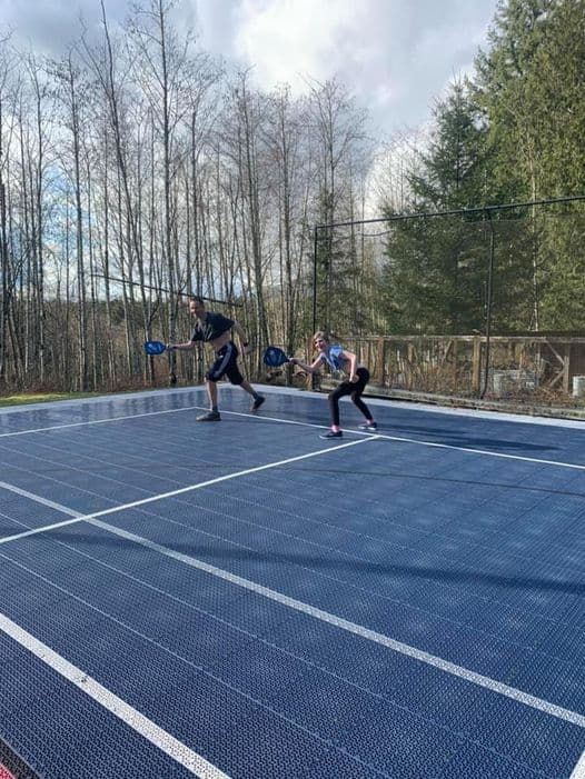 North Bend High School pickleball courts