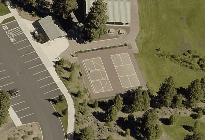 Ponderosa Park pickleball courts