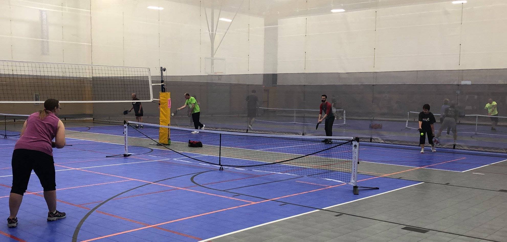 Waukon Wellness Center pickleball courts
