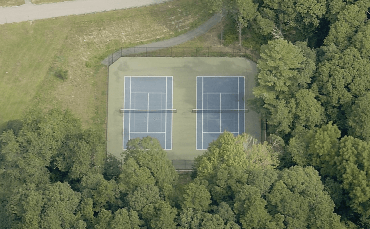 West Barnstable Elementary School pickleball courts