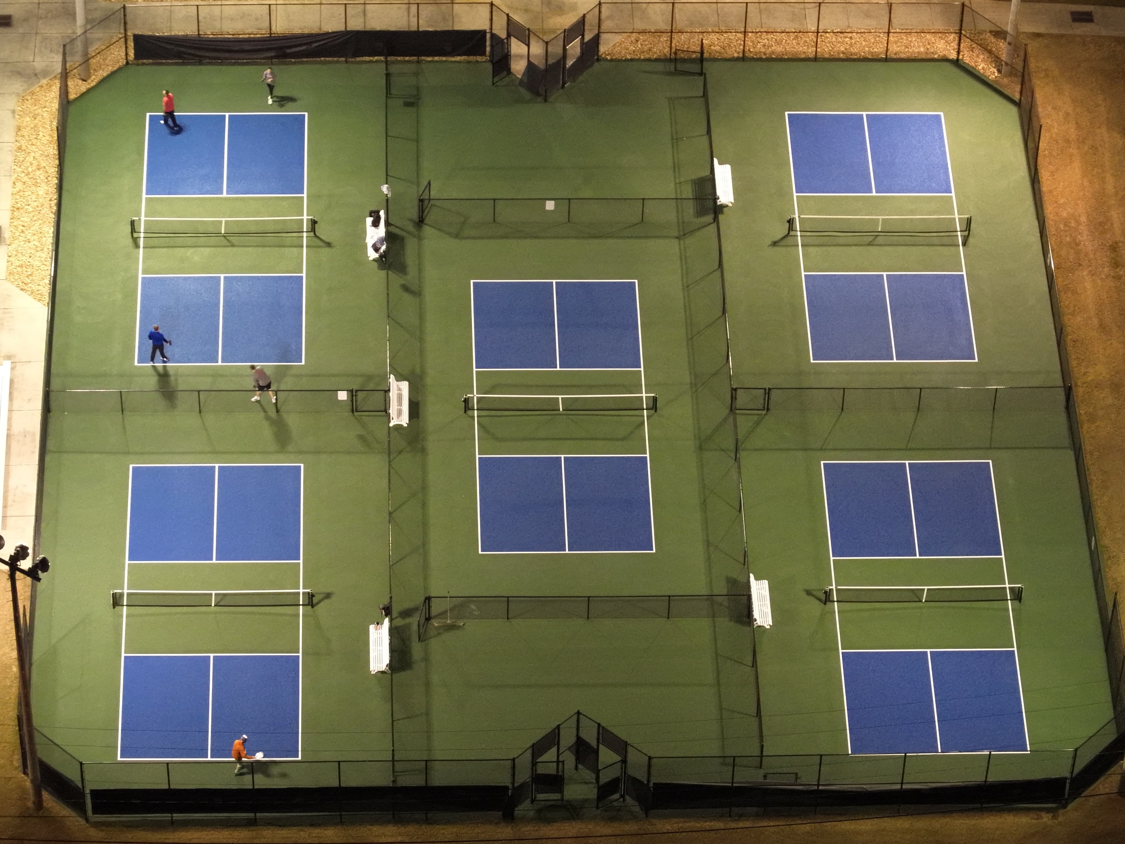 Lynda Baxter Mosely Tennis Complex pickleball courts