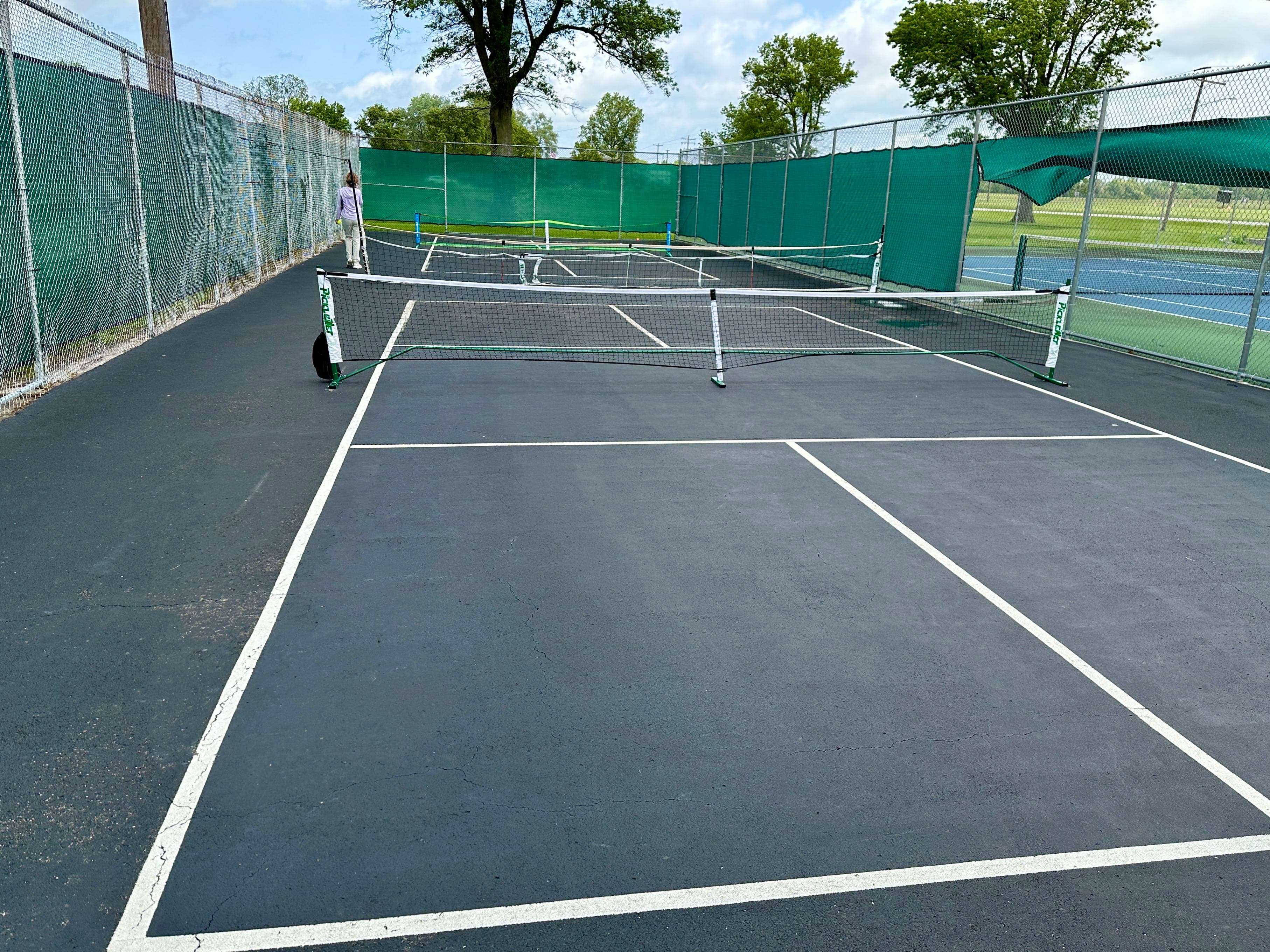 New Baden City Park pickleball courts