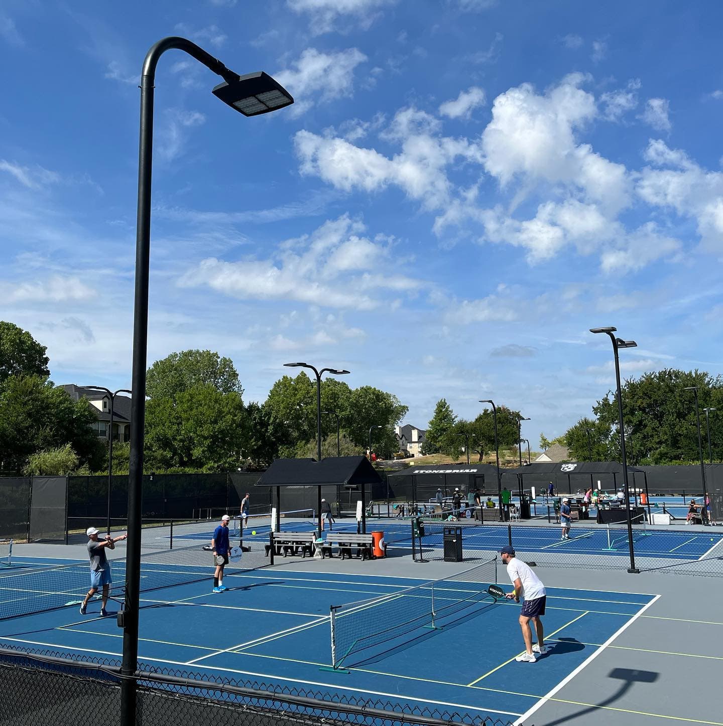 Stonebriar Country Club pickleball courts