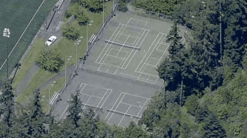 Saghalie Park pickleball courts